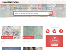 Tablet Screenshot of lovetextures.com